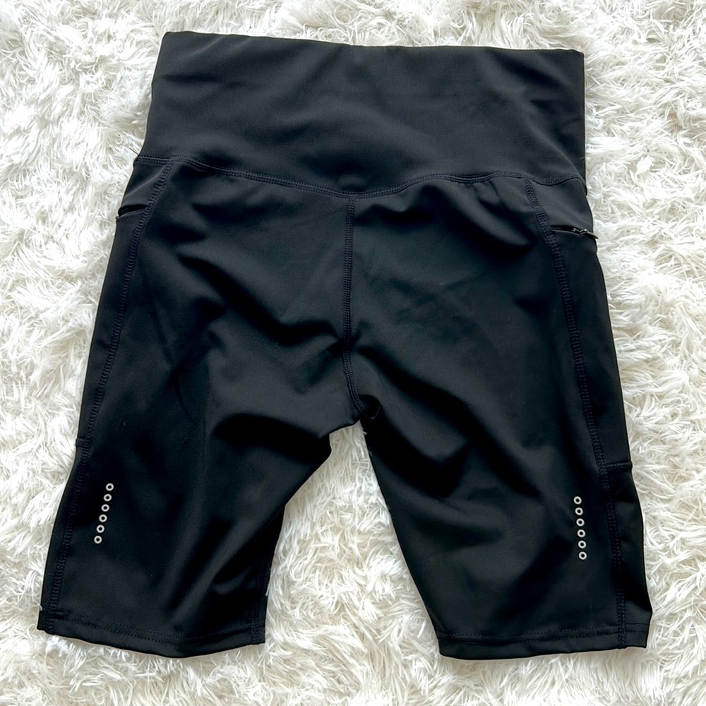 Black Biker Shorts - Picture 3 of 4